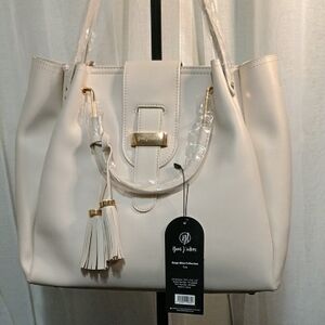 Yani J'adore Elegant Cream Tote